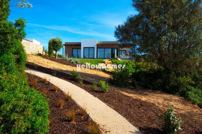 Modern and bright semi-detached villas with private pool close to beaches
